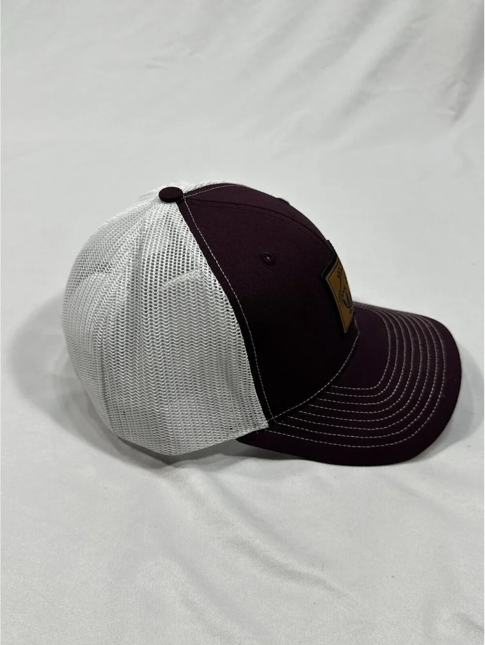 Gem State Idaho Leather Patch Hat – Richardson 1172 Trucker Cap
